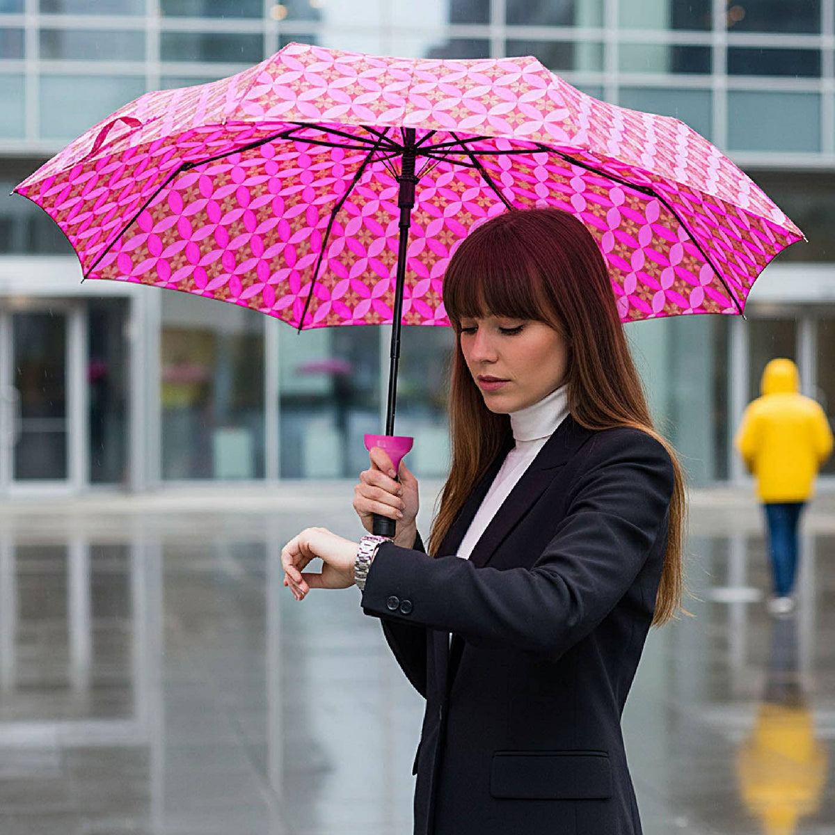 Vinrella - Clover Floral Bottle Umbrella