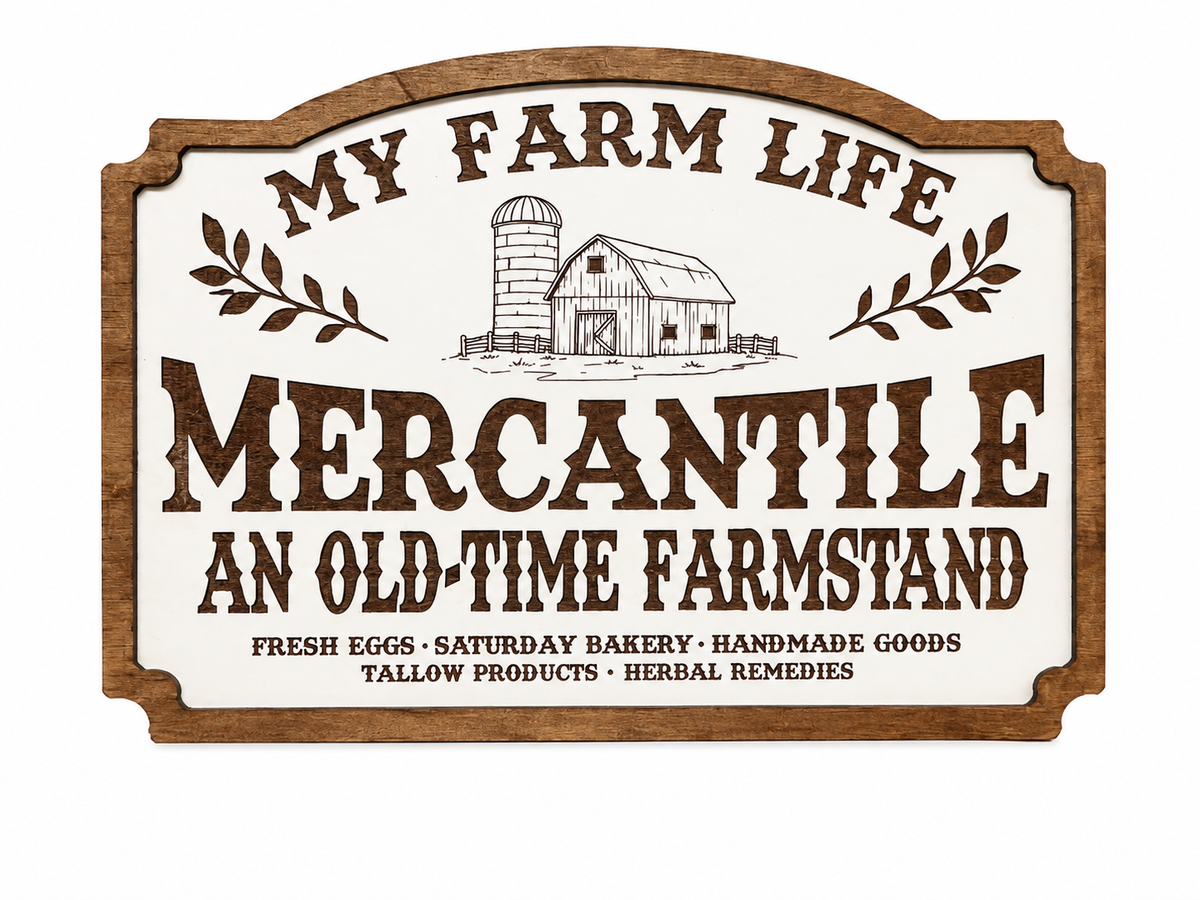 Crates Etc - My Farm Life Mercantile, farm house, Made is USA