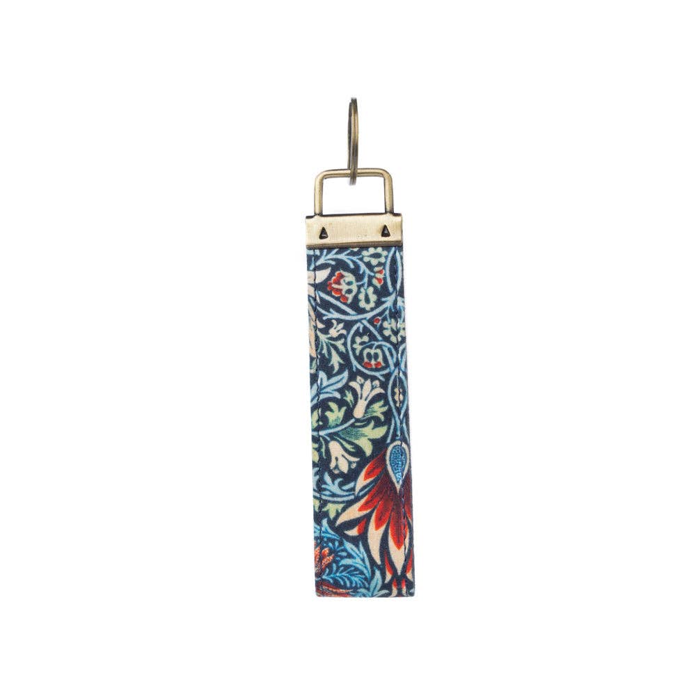 Penny's Posies Key Fob 5.5" In Sea Blue: Default Title