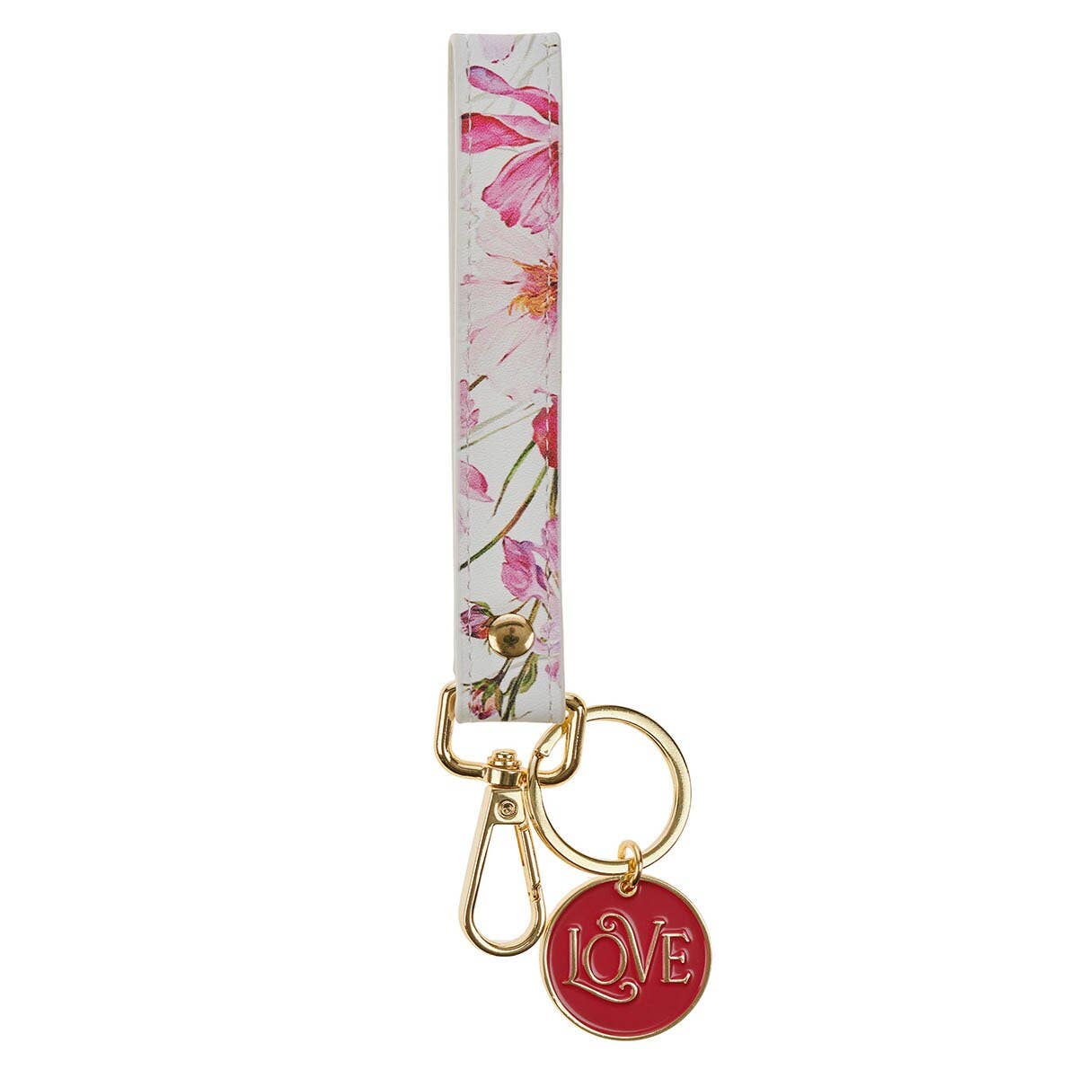 Christian Art Gifts - Keychain Wristlet Love 1 Cor. 13:4