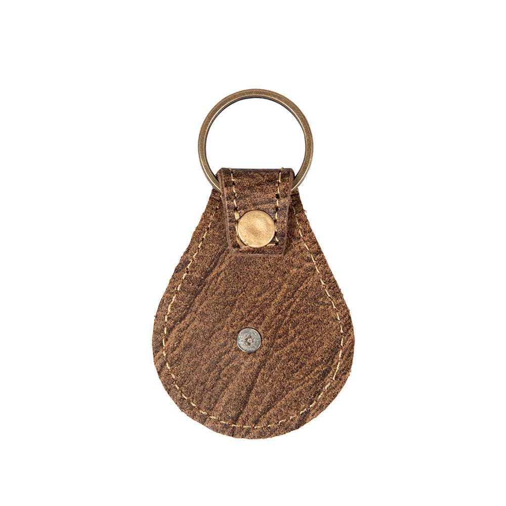 Myra Bag - Concho Varied Leather Key Fob