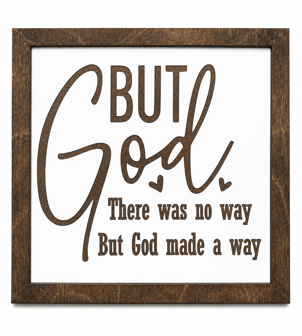 Crates Etc - But God, religious, motivation, Western fall gifts - USA