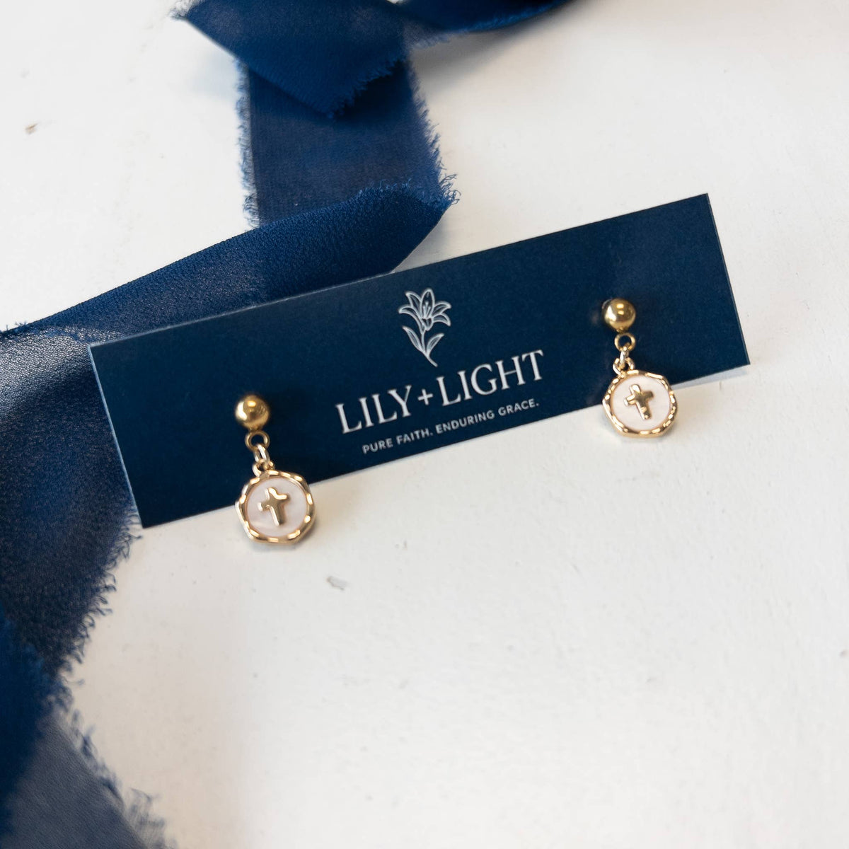 Lily + Light - Faith Earrings