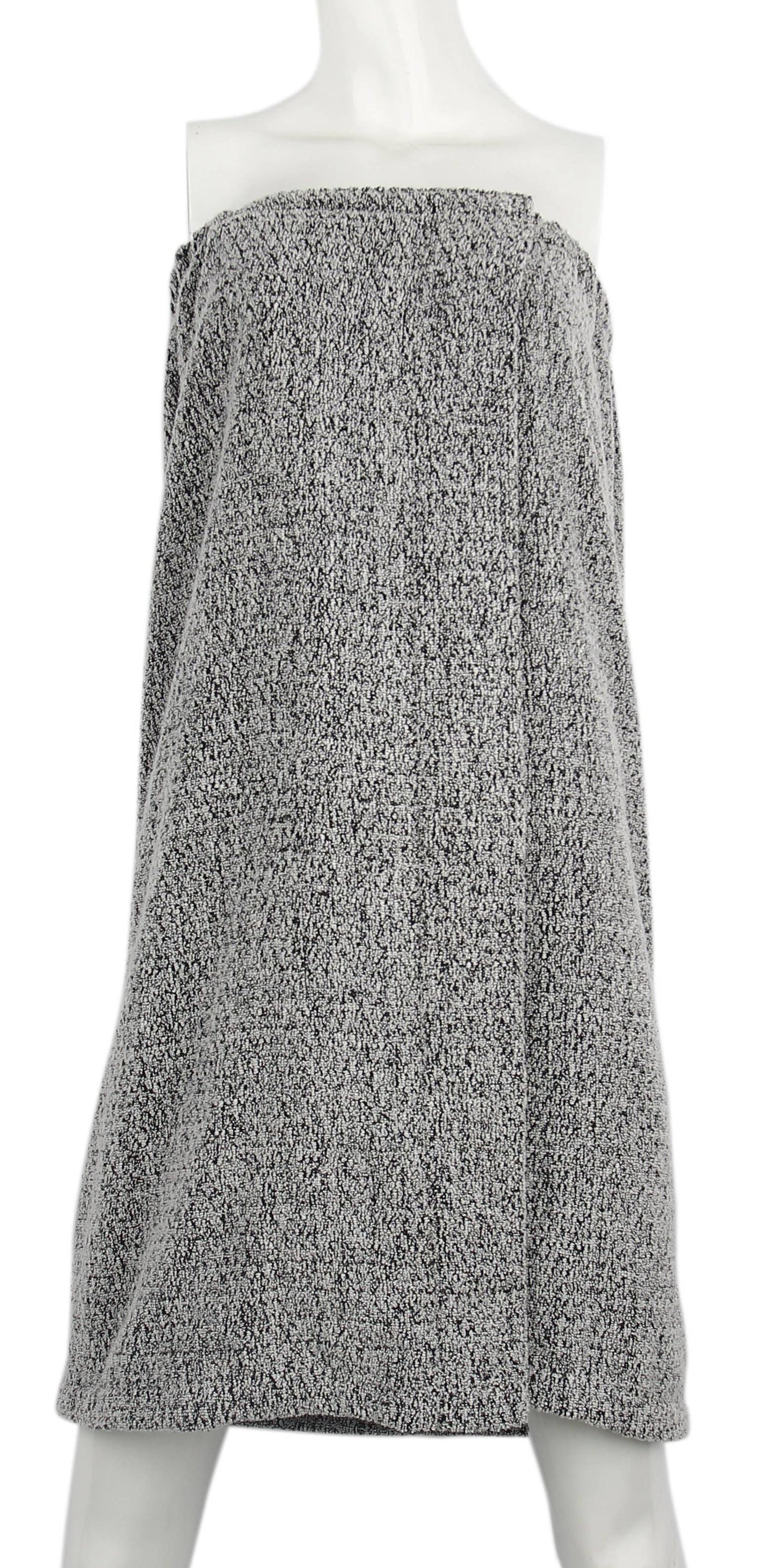 Cozy Bath Wrap Towel - Grey (XS-SM)