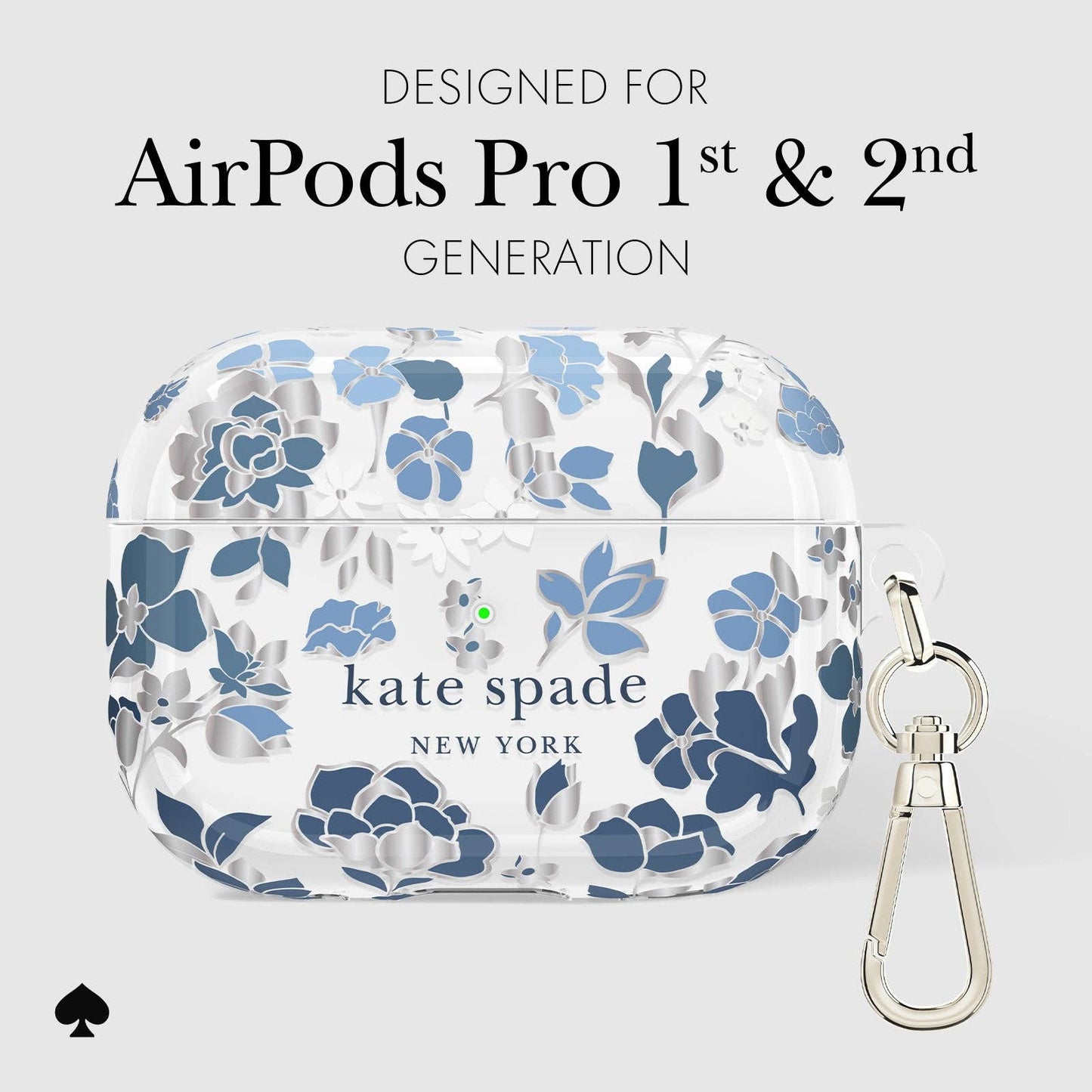 Kate spade new york Flowerbed Blue - AirPods Pro 1 & 2 Case