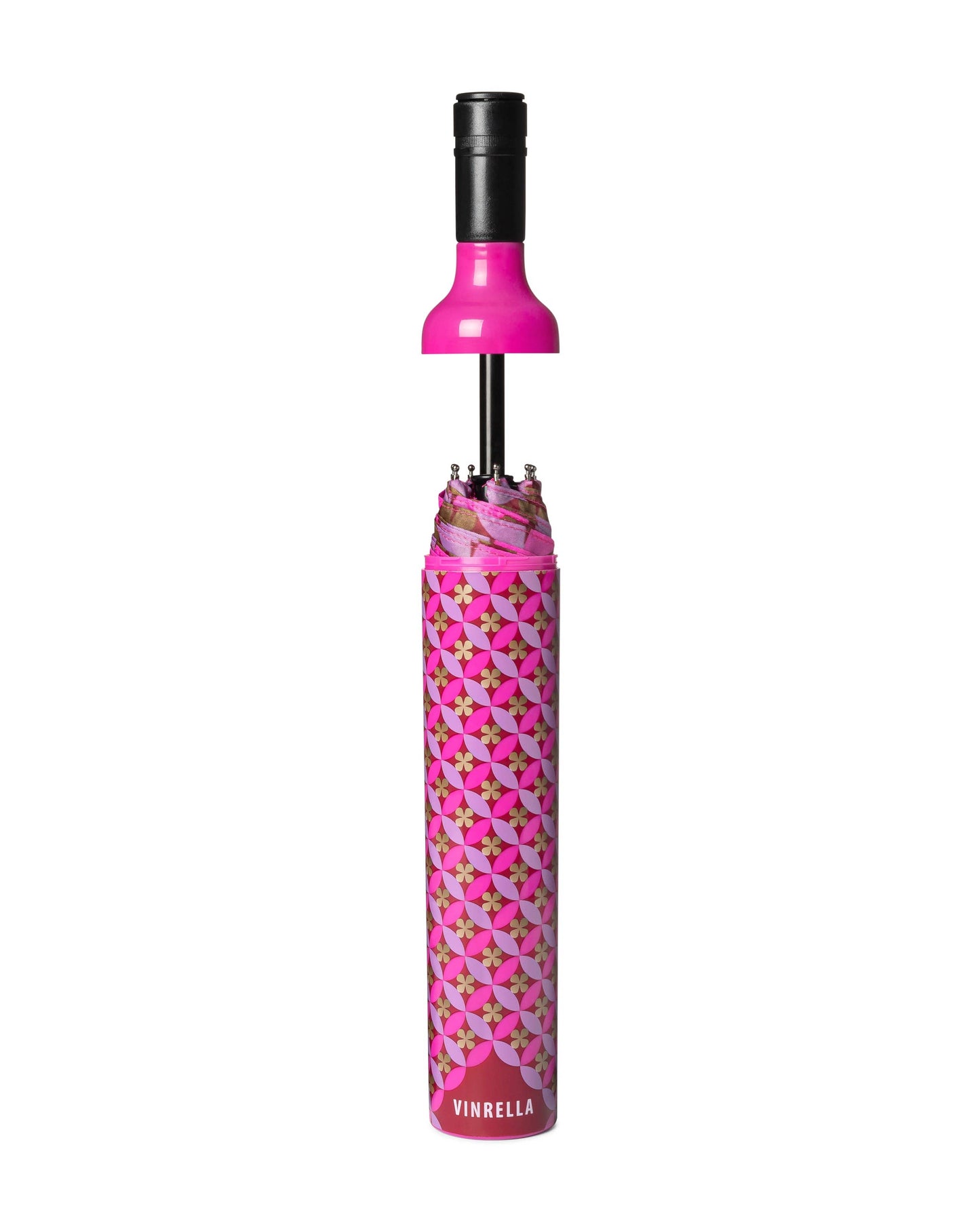 Vinrella - Clover Floral Bottle Umbrella
