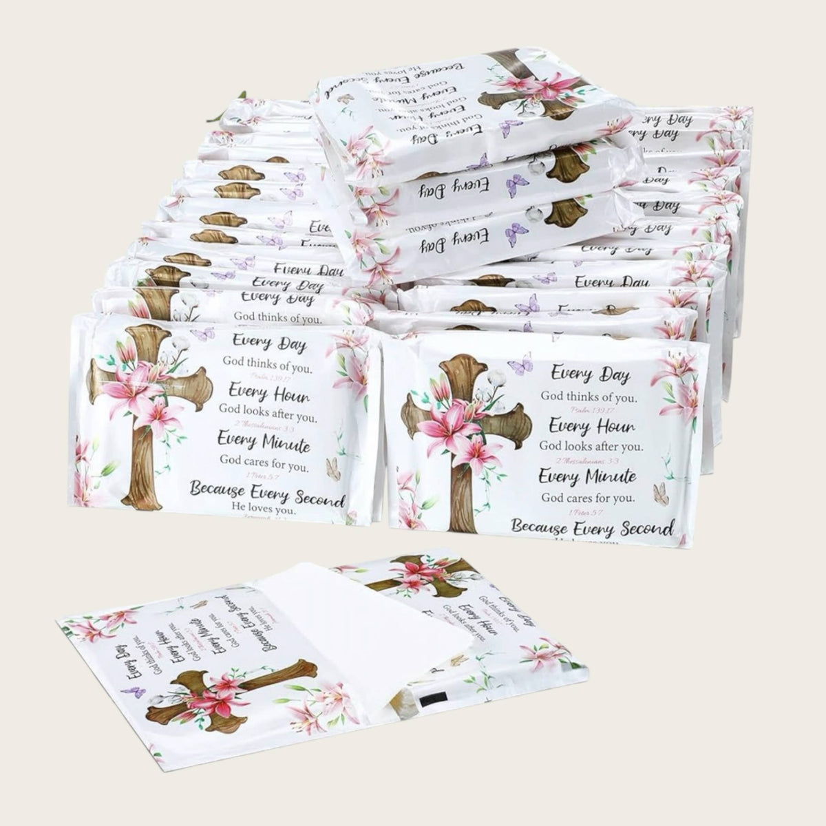 Ella Blue - Bible verse travel tissue pack