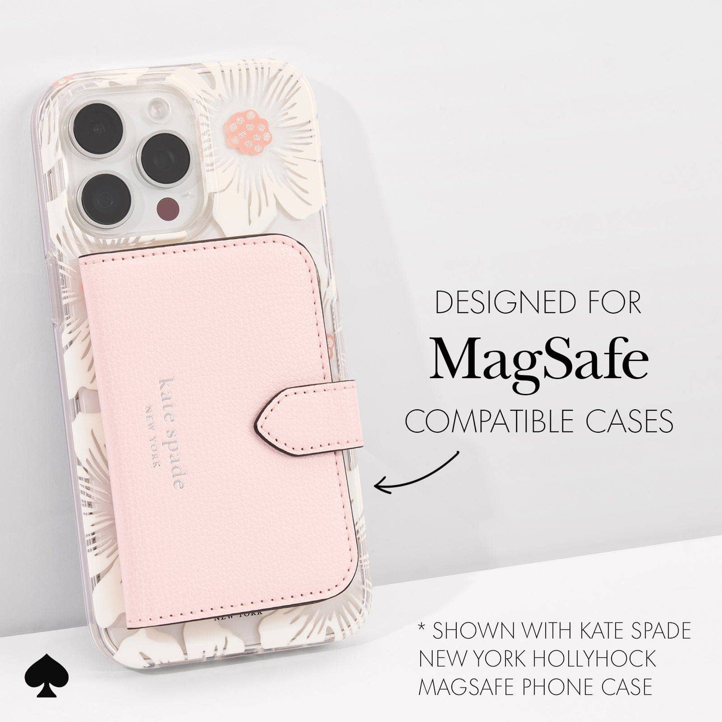 Kate spade new york Morgan MagSafe Wallet Chalk Pink