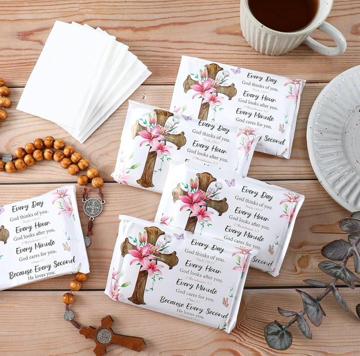 Ella Blue - Bible verse travel tissue pack