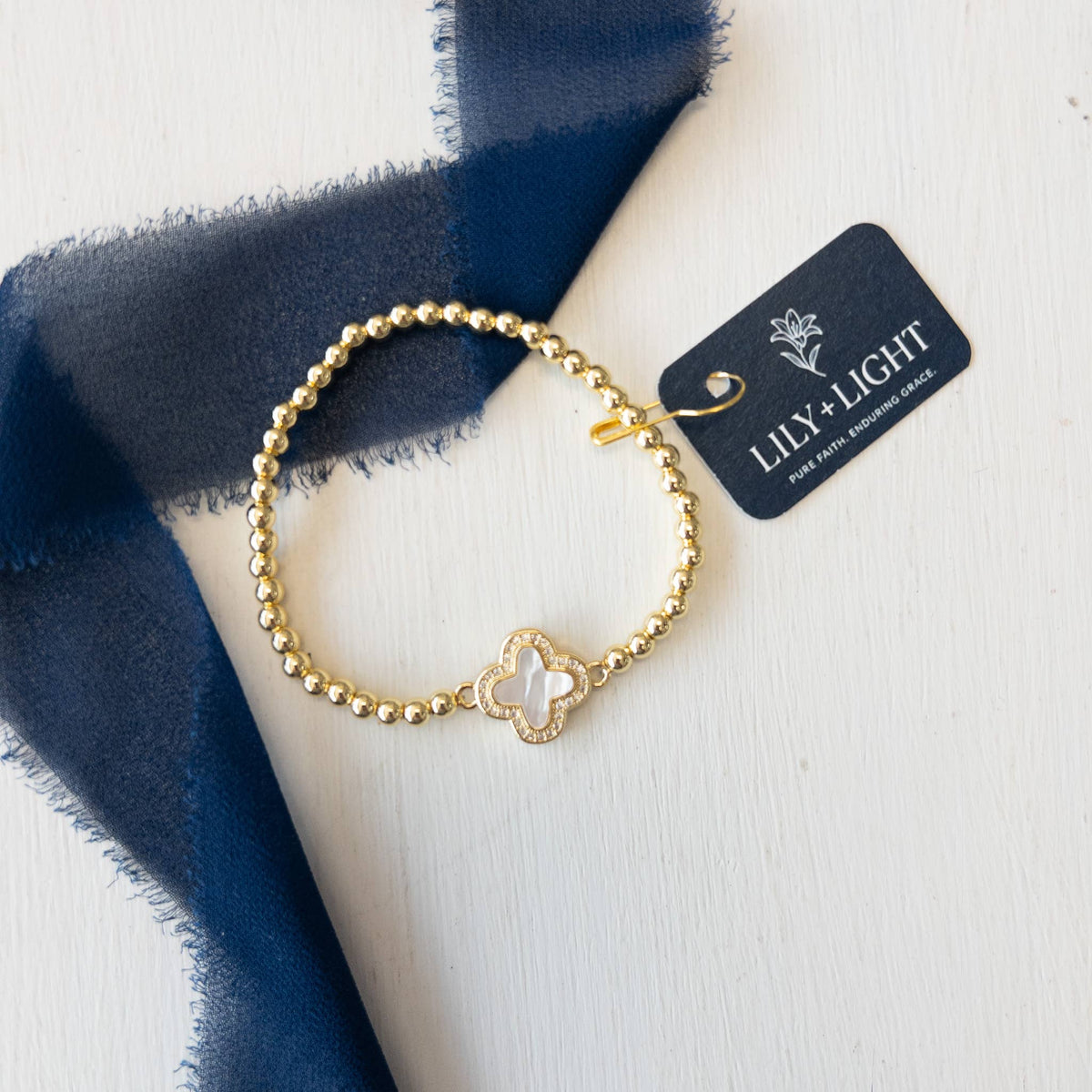 Lily + Light - Clover Bracelet