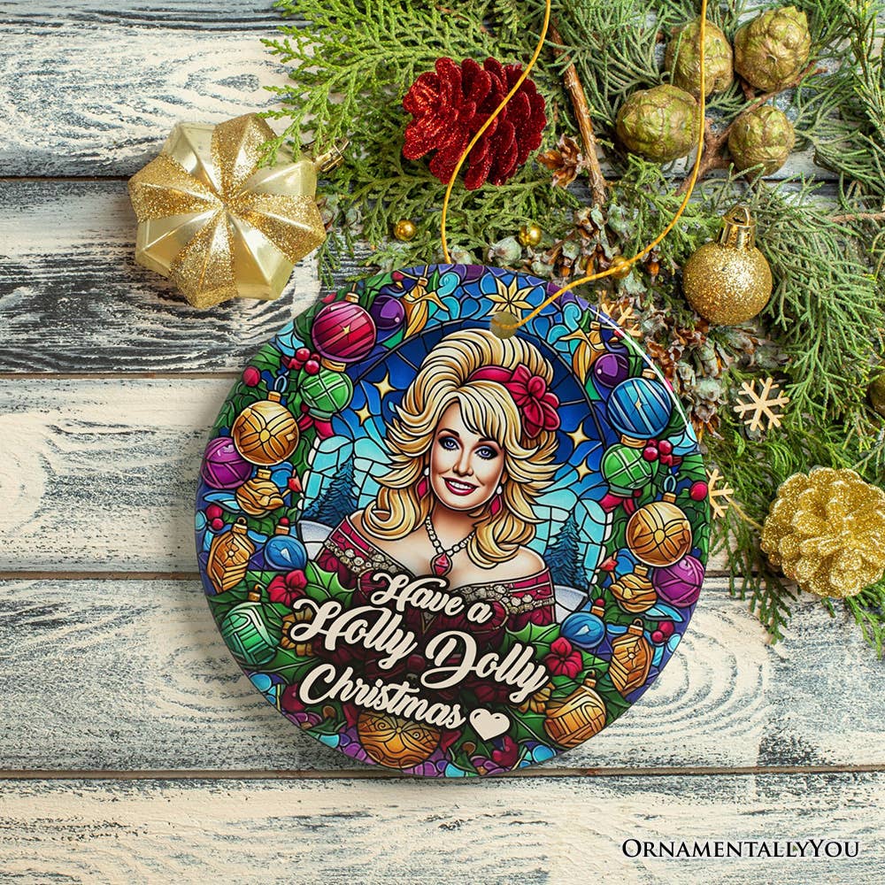 OrnamentallyYou - Have a Holly Dolly Christmas, Marvelous Country Keeepsake