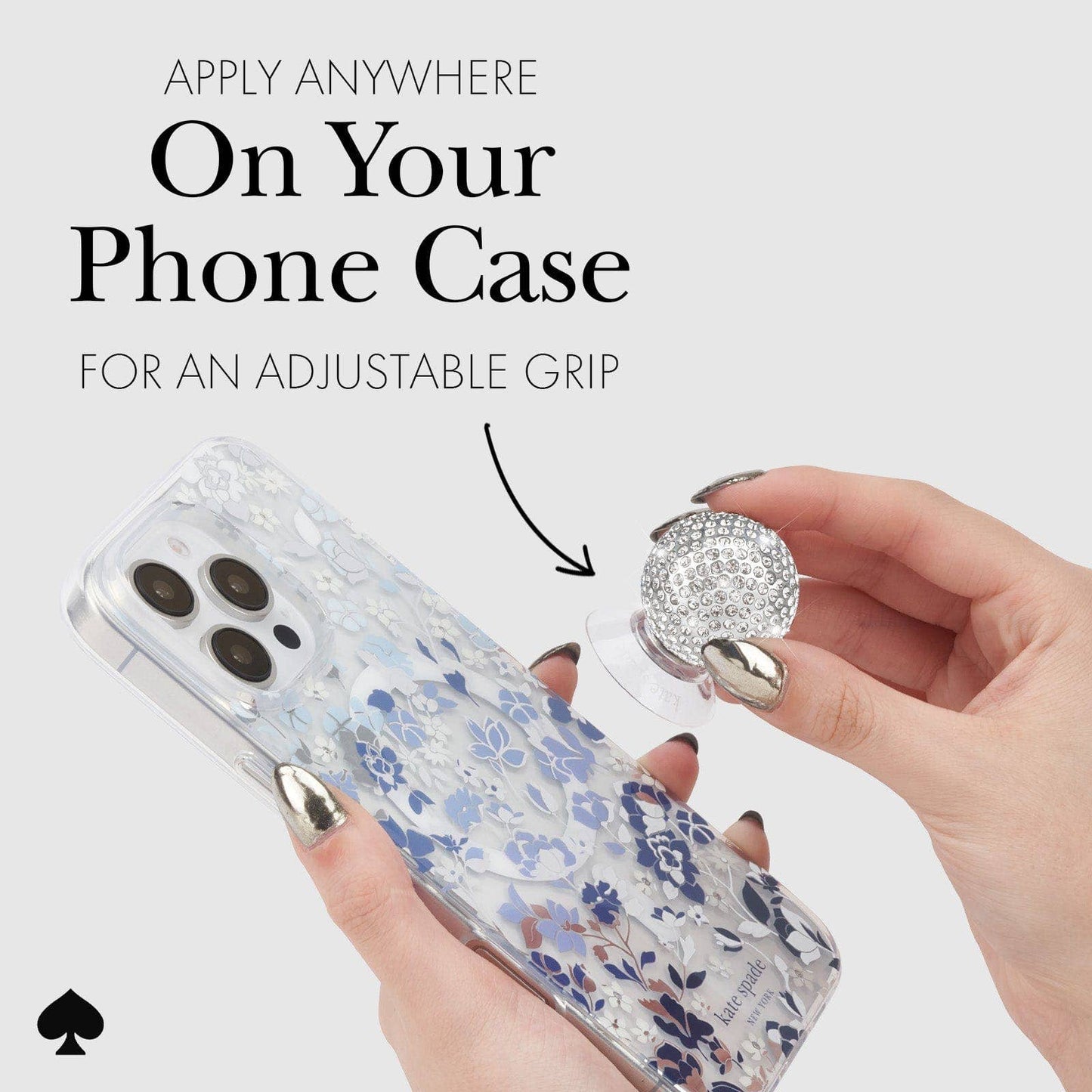Kate spade new york Phone Grip and Stand Set in Stone