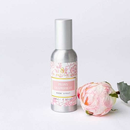 Room & Linen Spray, Peony Grapefruit, 3.3oz