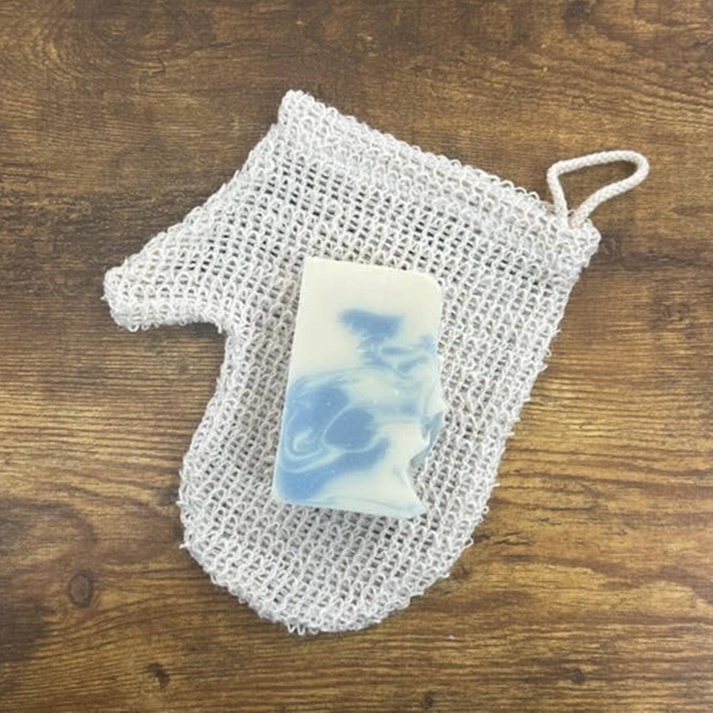 Wild Herb Soap Co - Sisal Bath Shower Mitt Gentle Exfoliation Natural Fiber