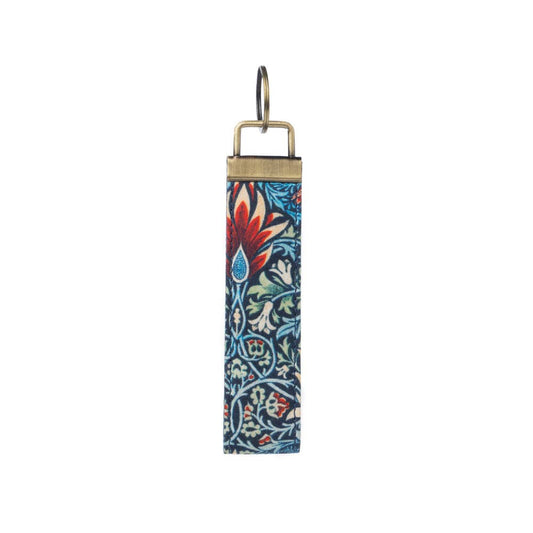 Penny's Posies Key Fob 5.5" In Sea Blue: Default Title