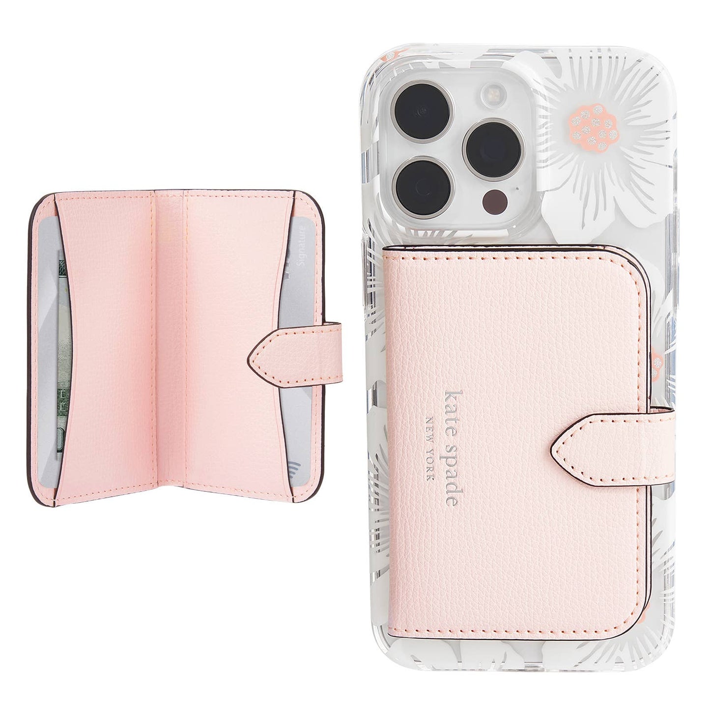 Kate spade new york Morgan MagSafe Wallet Chalk Pink