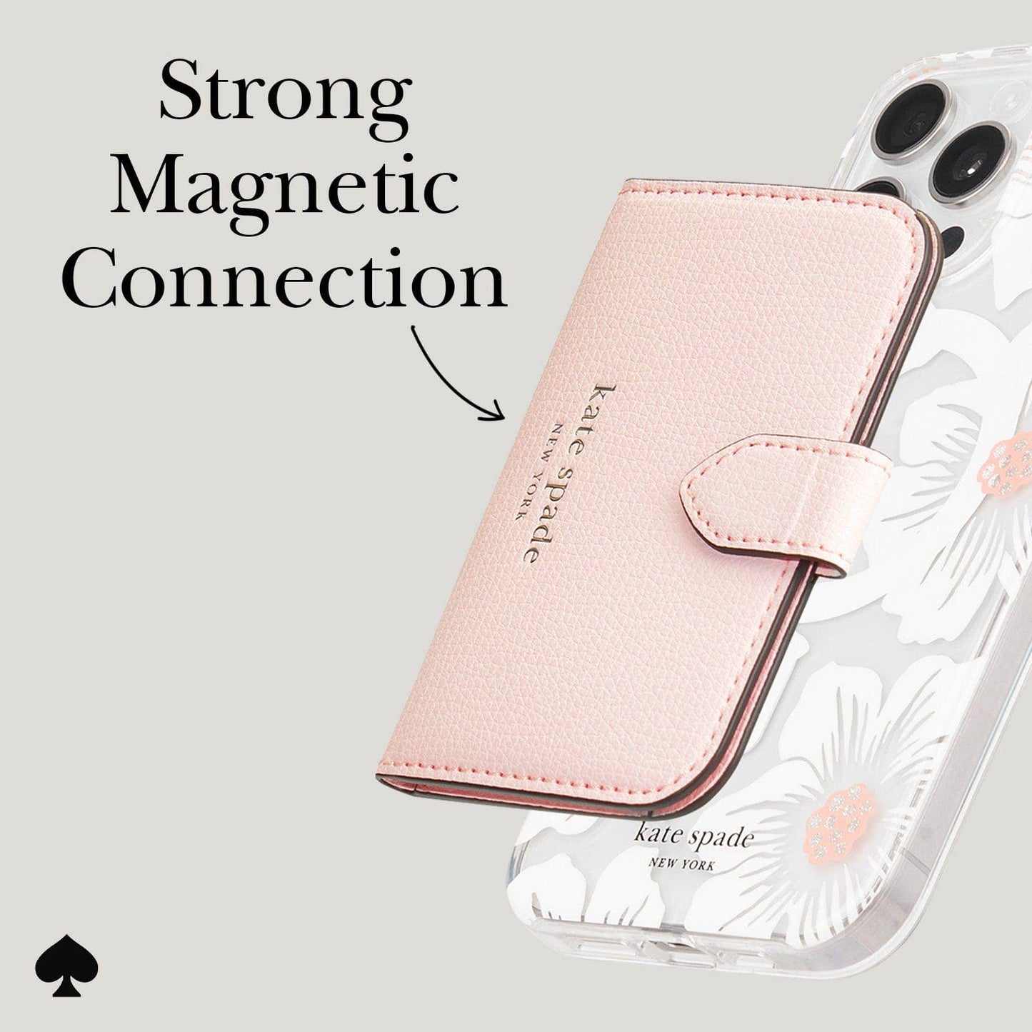 Kate spade new york Morgan MagSafe Wallet Chalk Pink