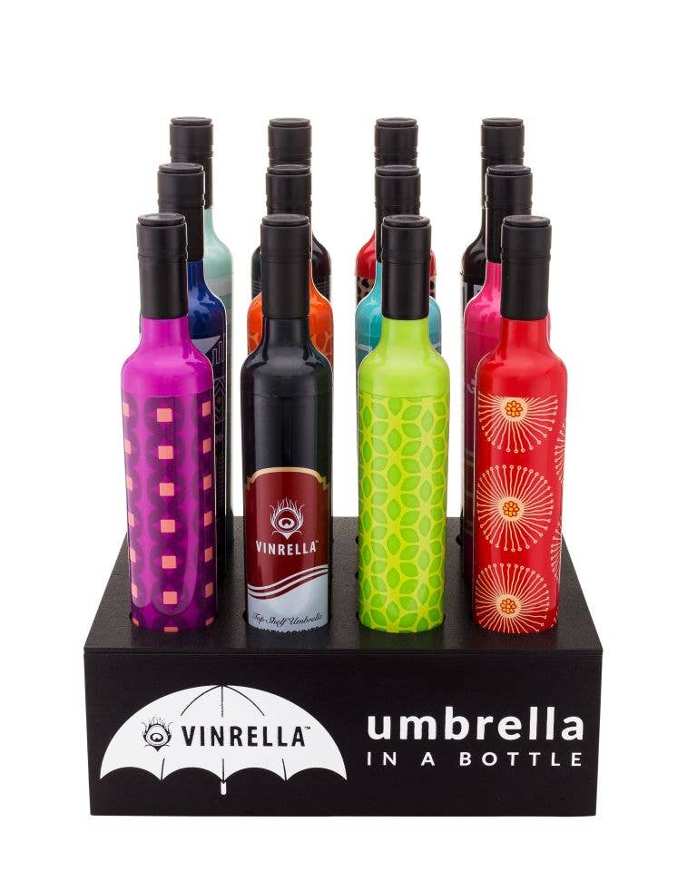 Vinrella - Display 315-C  Black PVC