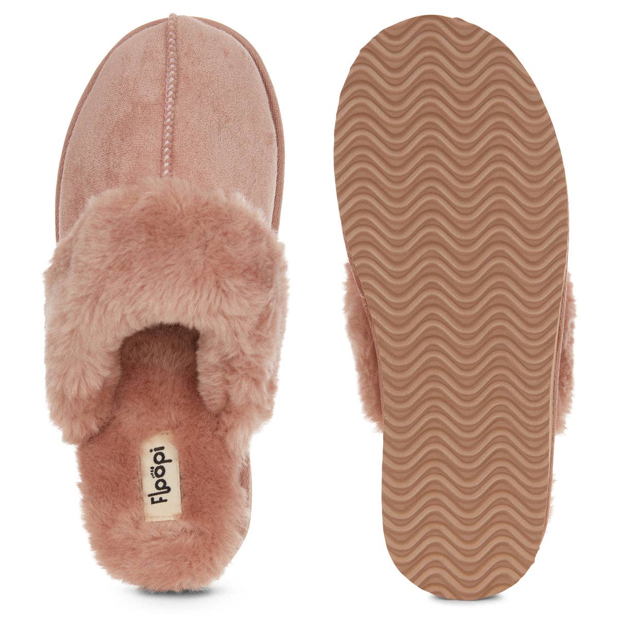 Floopi Luxe Microsuede Slippers