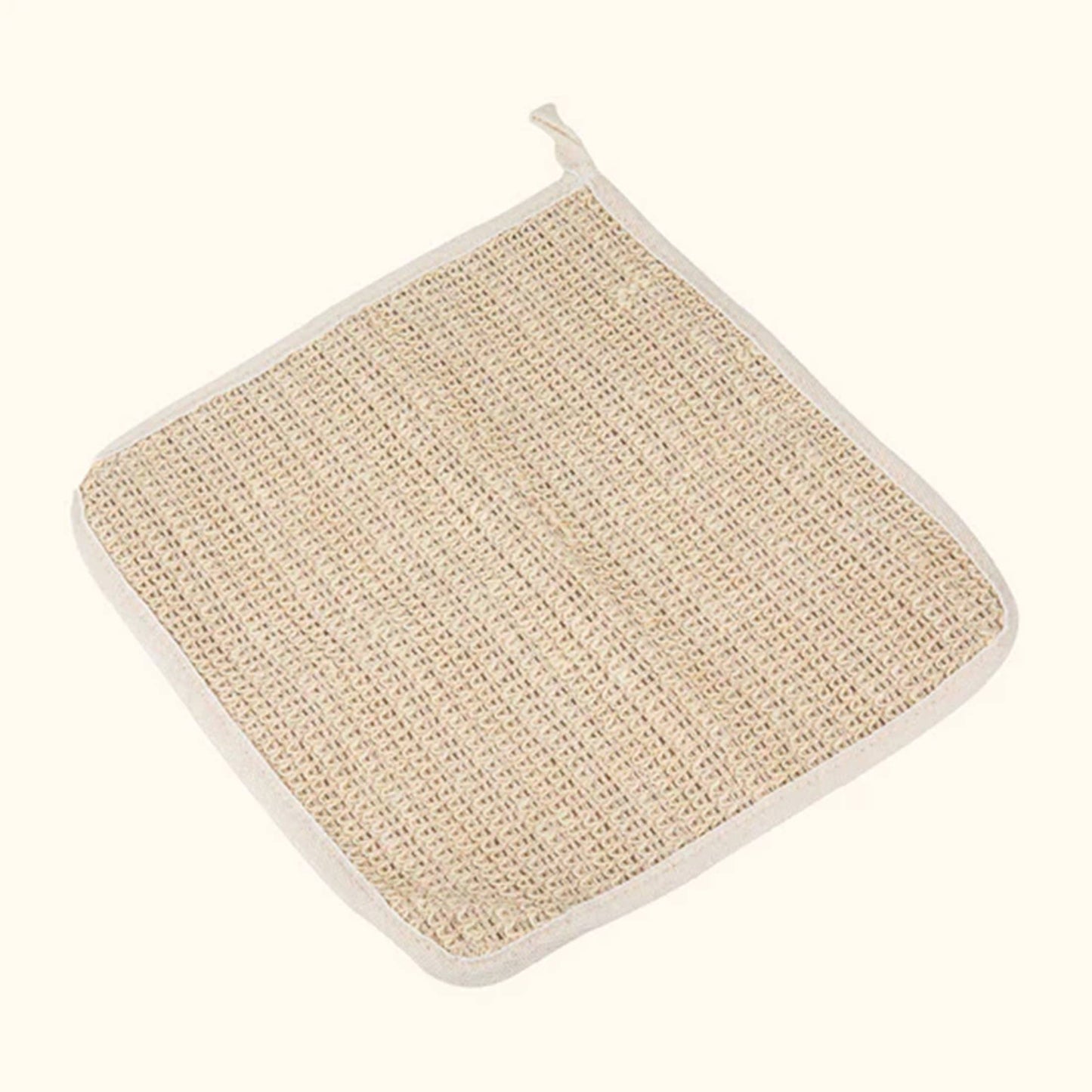Wild Herb Soap Co - Sisal Cloth Natural Agave Fiber Bath Shower Large 10" X 10"