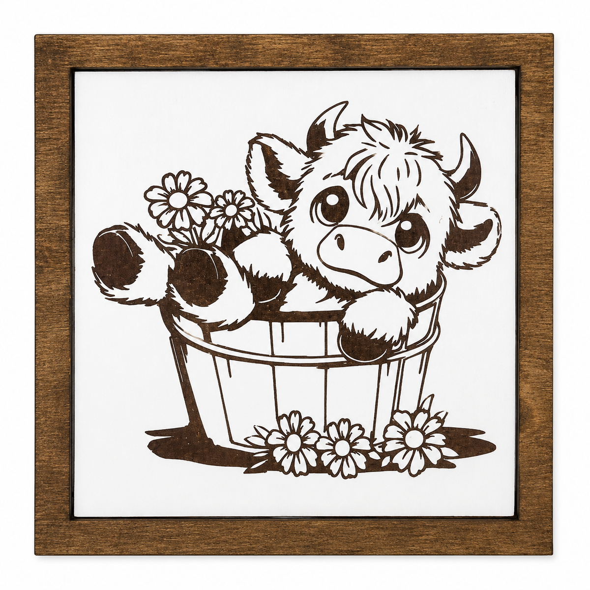 Crates Etc - Highland cow - Farm animals - Cute Fall gifts - Western - US