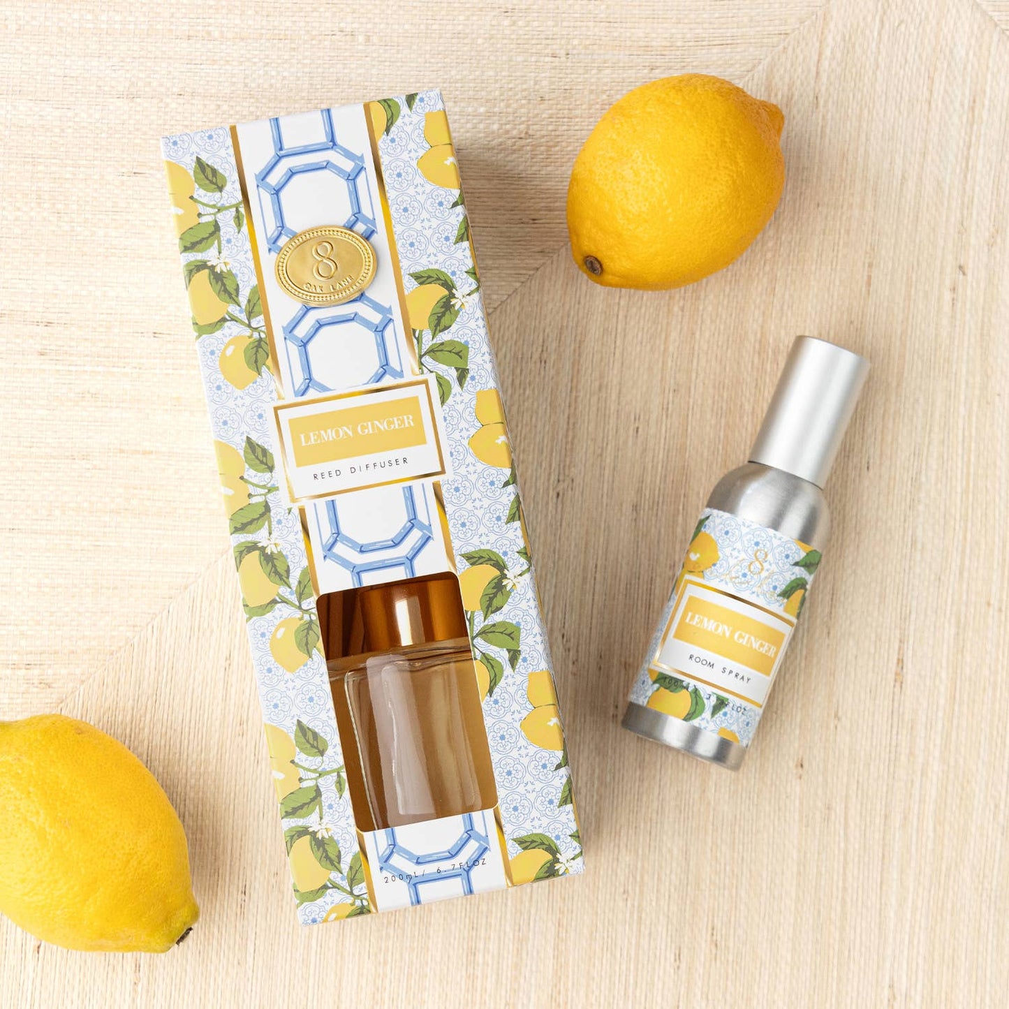 Lemon Ginger Room & Linen Spray, 3.3oz
