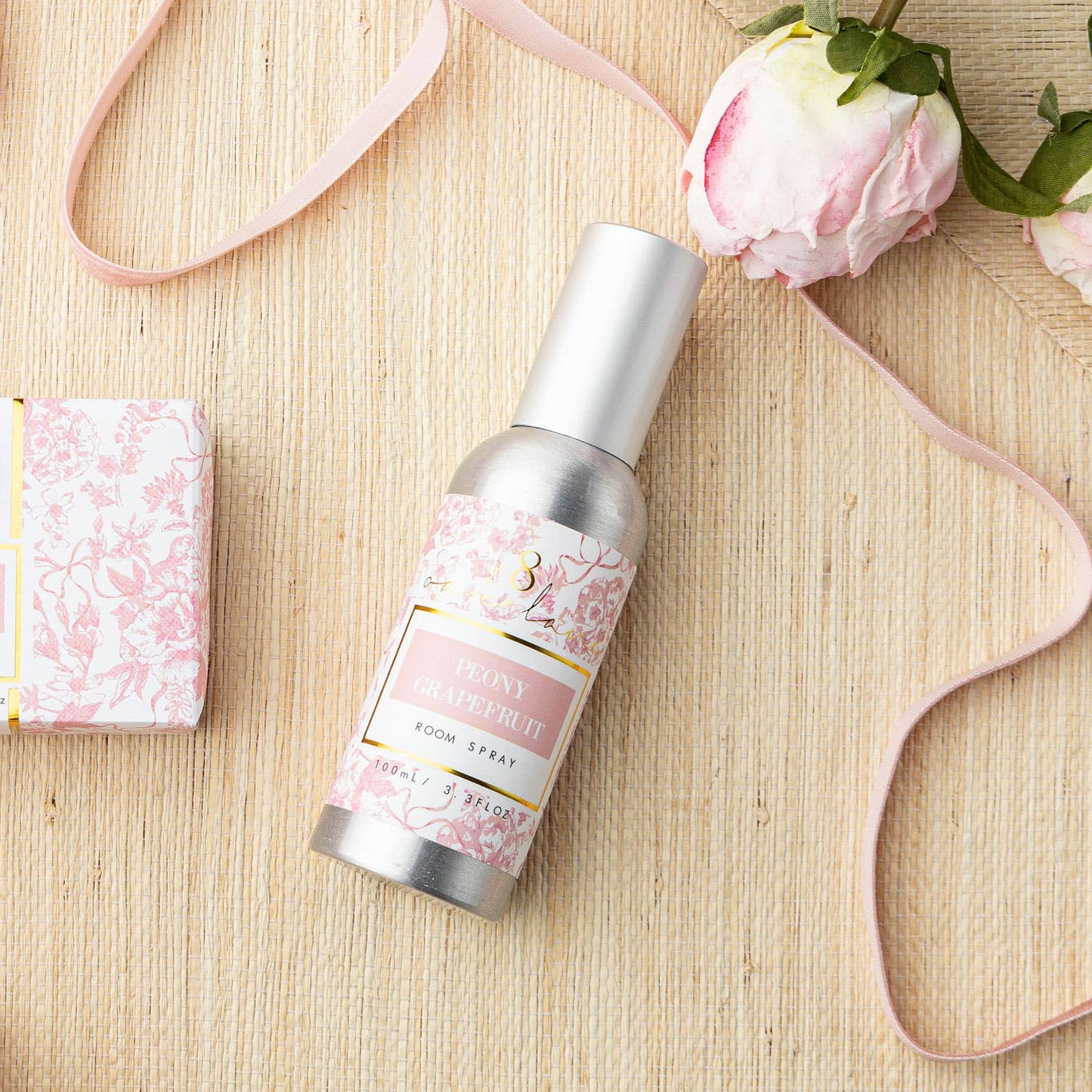 Room & Linen Spray, Peony Grapefruit, 3.3oz