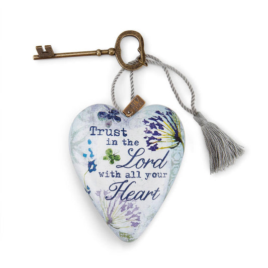 Trust In The Lord Art Heart