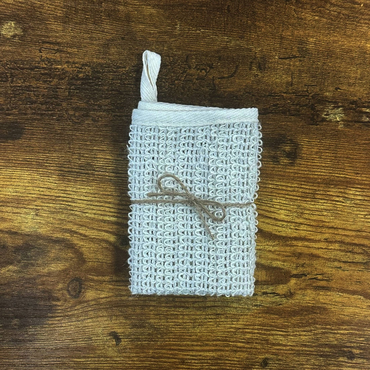 Wild Herb Soap Co - Sisal Cloth Natural Agave Fiber Bath Shower Large 10" X 10"
