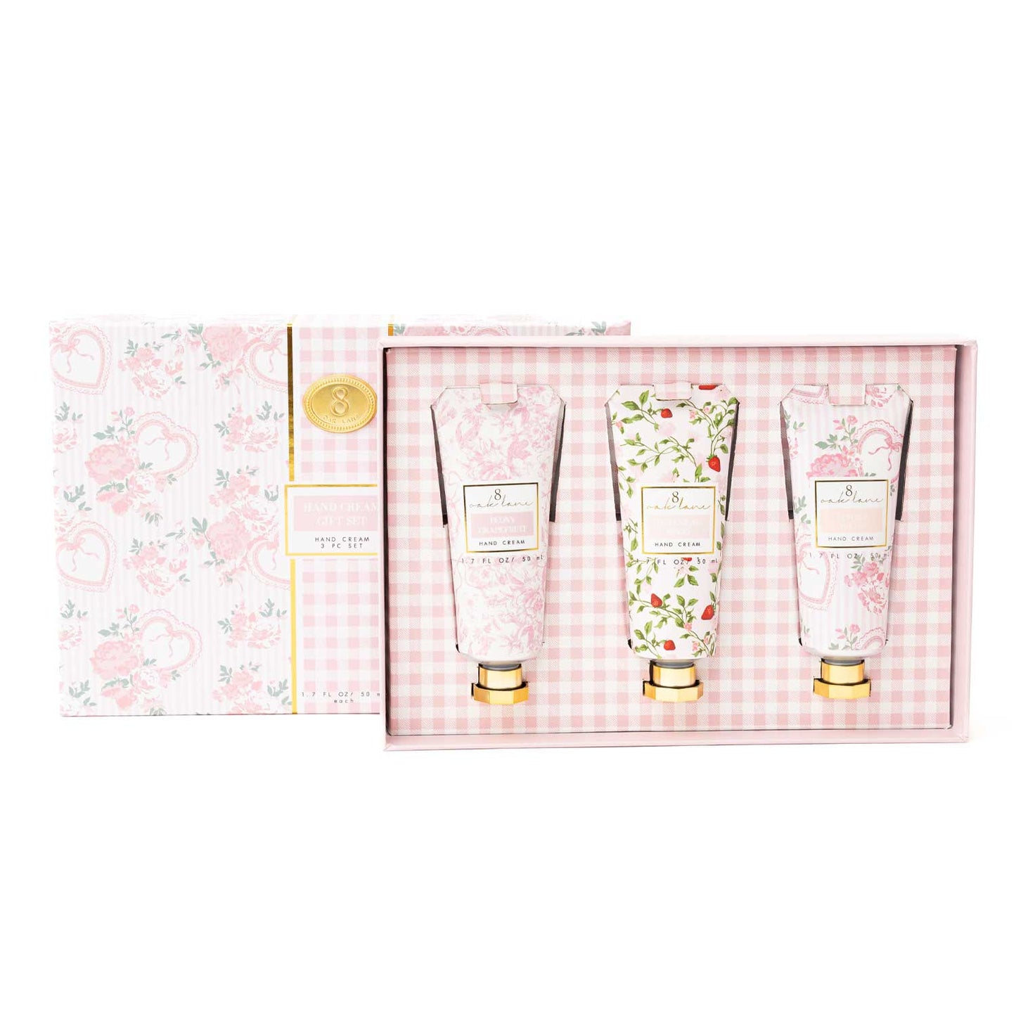 Sweetheart Blooms 3-Piece Hand Cream Gift Set