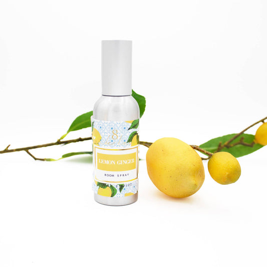 Lemon Ginger Room & Linen Spray, 3.3oz
