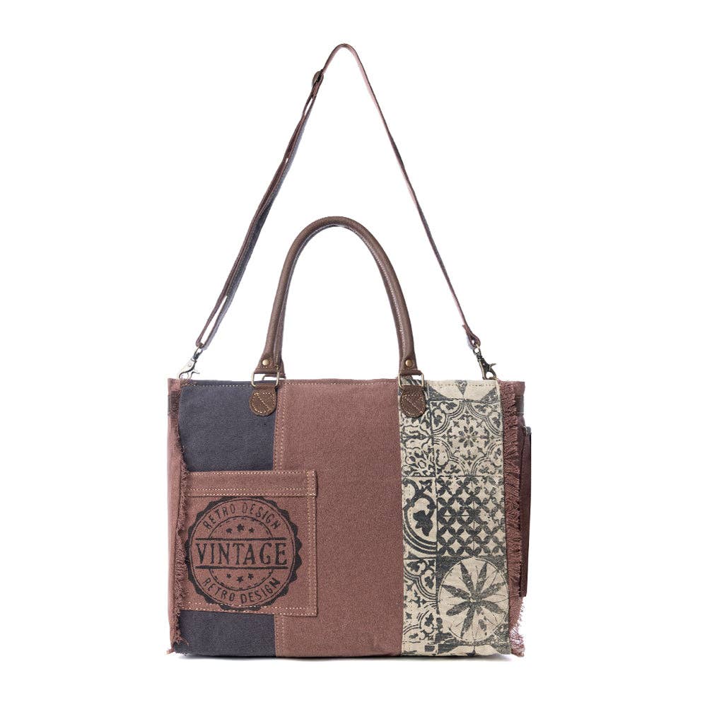 Myra Bag - Retro Print Weekender Bag