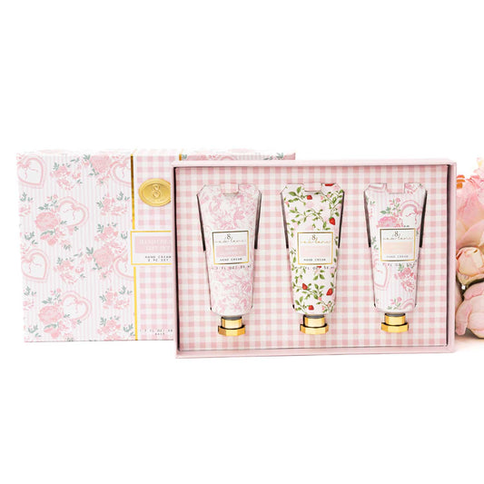 Sweetheart Blooms 3-Piece Hand Cream Gift Set