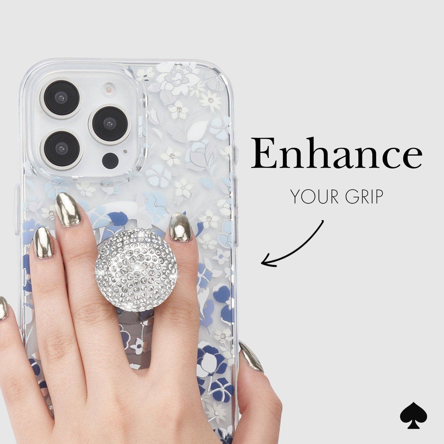Kate spade new york Phone Grip and Stand Set in Stone