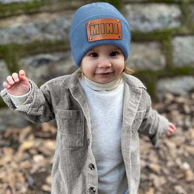 MINI Warm Winter Knit Kids Hat